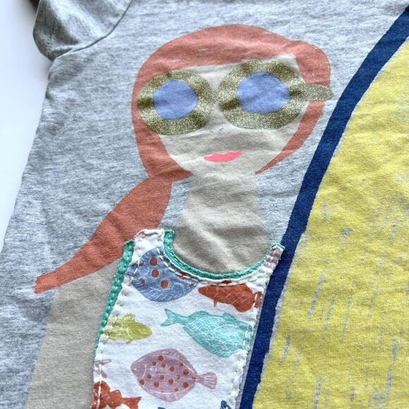 Mini Boden Surfer Girl Tee - Picture 3 of 8